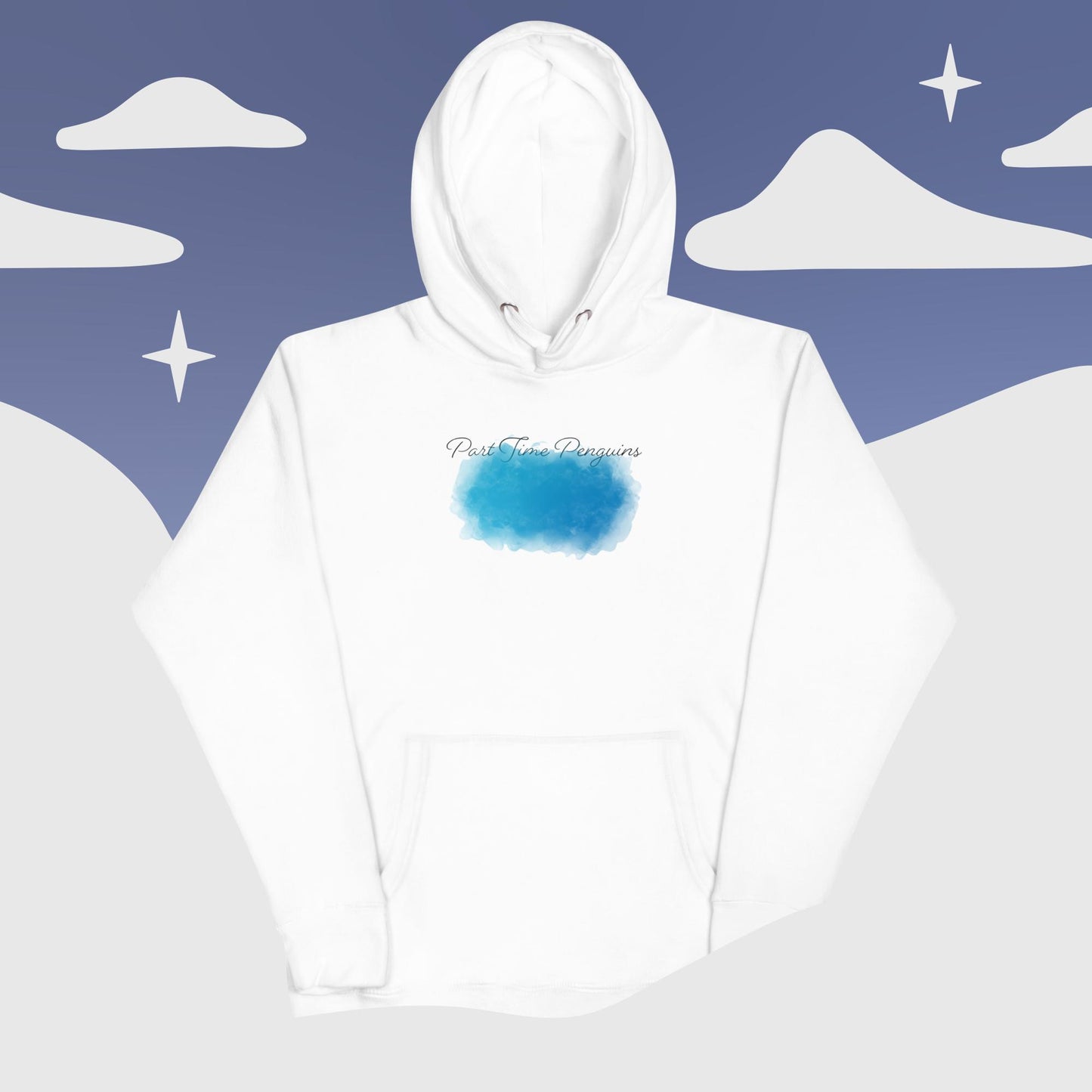 PTP Floating Cloud Logo - Adult Hoodie